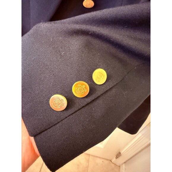 Christian Dior Vintage Double Breasted Black Blazer with Gold Buttons - READ! - Picture 5 of 13